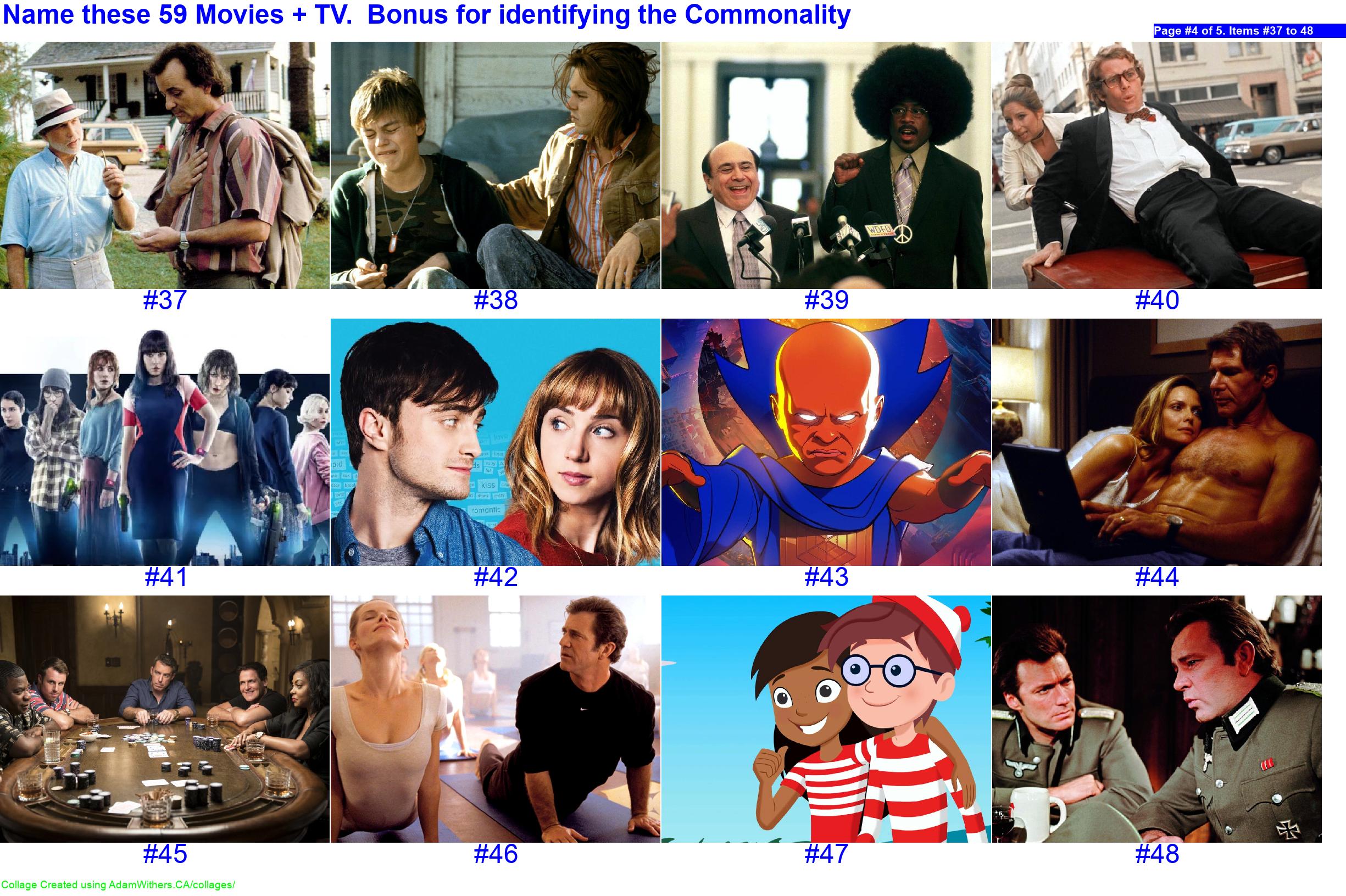 CollageC: guessMoviesByPunctuation Page 4